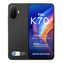 TCL K70 5G DUAL SIM 6.8" OCTA CORE 128GB RAM 4GB 5G ITALIA MIDNIGHT BLACK