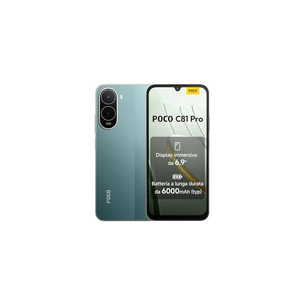 XIAOMI POCO C81 PRO DUAL SIM 6.9" OCTA CORE 256GB RAM 4GB 4G LTE EUROPA GRREN