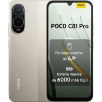 XIAOMI POCO C81 PRO DUAL SIM 6.9" OCTA CORE 256GB RAM 4GB 4G LTE EUROPA ORO