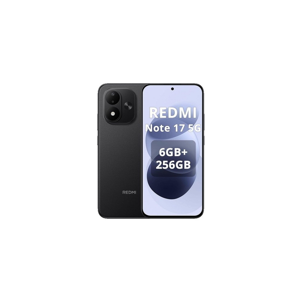 XIAOMI REDMi NOTE 17 5G DUAL SIM 6.99" OCTA CORE 256GB RAM 6GB 5G LTE ITALIA BLACK