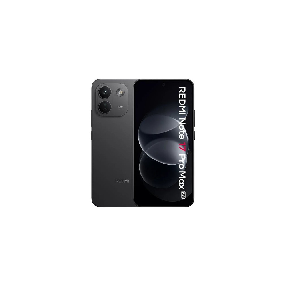 XIAOMI REDMi NOTE 17 PRO MAX 5G DUAL SIM 6.83" OCTA CORE 256GB RAM 8GB 5G ITALIA BLACK