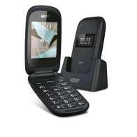 YEZZ Z51 DUAL SIM 2.4" SENIOR PHONE CLAMSHELL TASTO SOS BLUETOOTH BASETTA DI RICARICA INCLUSA ITALIA BLACK