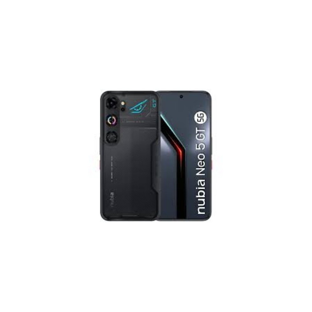 ZTE NUBIA NEO 5 GT 5G DUAL SIM 6.8" OLED 1.5K 144Hz 256GB RAM 8GB 5G AI GAME SPACE 5.0 TIM OBSIDIAN BLACK