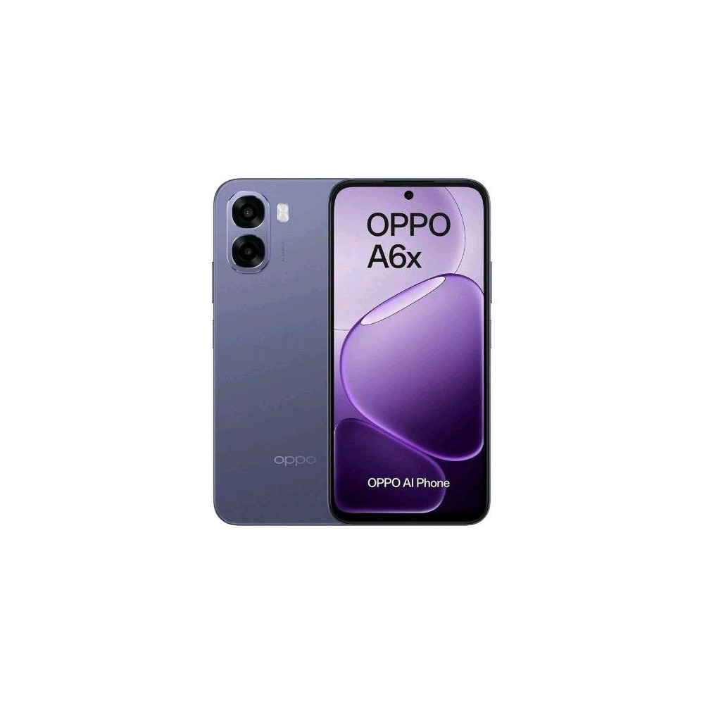 OPPO A6x DUAL SIM AI 6.75" OCTA CORE 128GB RAM 4GB 4G LTE VODAFONE ITALIA BLACK PURPLE