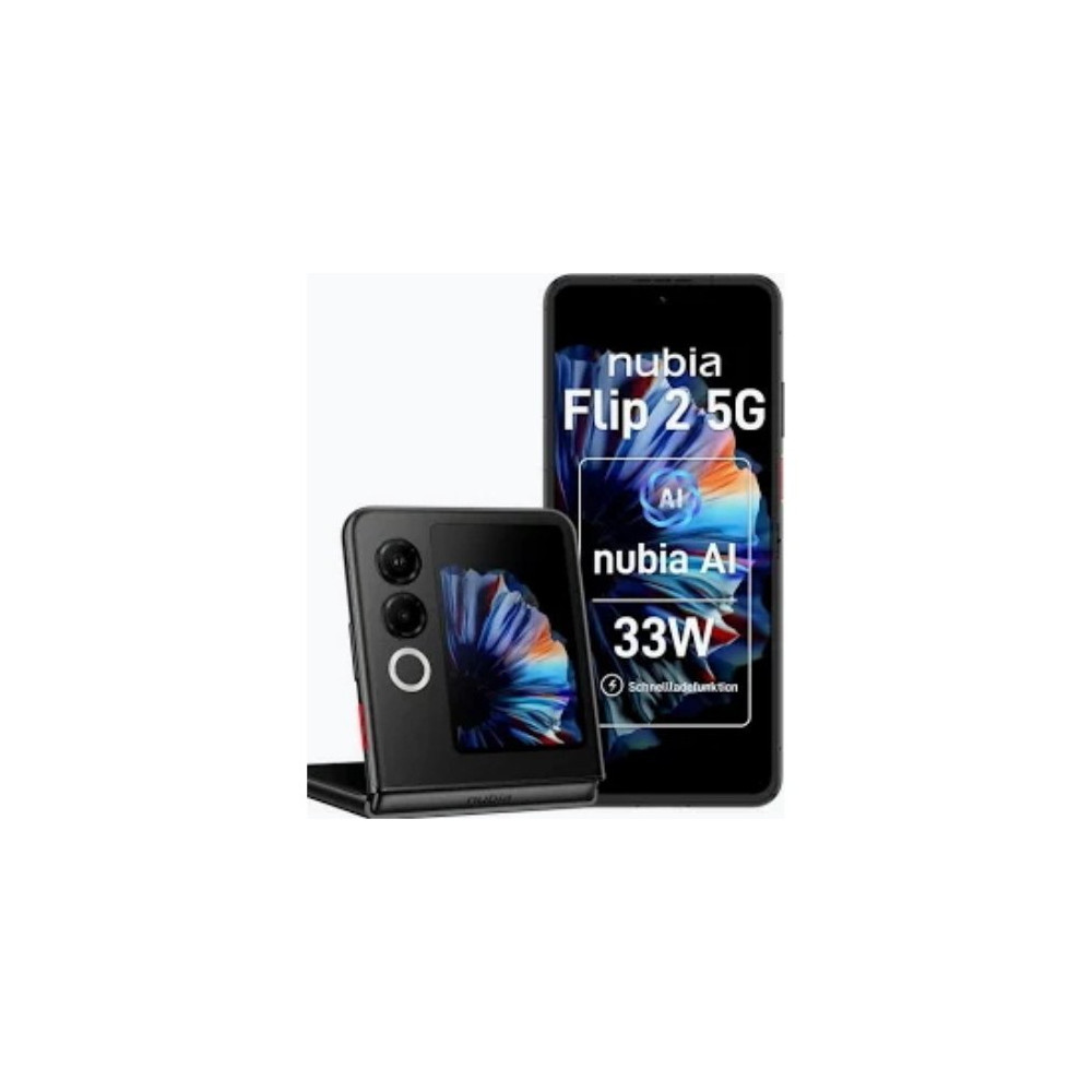 ZTE NUBIA FLIP 2 5G DUAL SIM 6.9" OCTA CORE 256GB RAM 8GB 5G EUROPA COSMIC BLACK