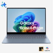 SAMSUNG GALAXY BOOK6 EDGE NP964XRD-KB2IT Copilot + PC 16" AMOLED 2.8K TOUCH SCREEN QUALCOMM SNAPDRAGON X2E-88-100 RAM 16GB-SSD 5
