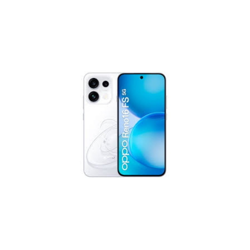 OPPO RENO 16 FS 5G DUAL SIM 6.57" OCTA CORE 512GB RAM 8GB 5G VODAFONE ITALIA POP WHITE