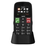 GIGASET GL30 4G 2.2" SENIOR PHONE TASTO SOS 3 TASTI CHIAMATA RAPIDA COMPATIBILE CON APPARECCHI ACUSTICI 4G NERO