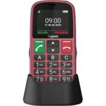 GIGASET GL30 4G 2.2" SENIOR PHONE TASTO SOS 3 TASTI CHIAMATA RAPIDA COMPATIBILE CON APPARECCHI ACUSTICI 4G ROSSO