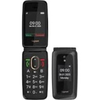 GIGASET HANDY GL795 4G 2.8" SENIOR PHONE A CONCHIGLIA FLIP ATTIVO 4G NERO