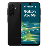 SAMSUNG A266 GALAXY A26 5G DUAL SIM 6.7" OCTA CORE 256GB MEMORIA ESPANDIBILE RAM 8GB 5G ITALIA BLACK