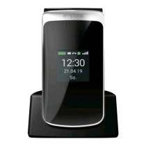 EMPORIA TOUCH SMART 3.2" EASY PHONE CLAMSHELL TASTO D'EMERGENZA 4G TIM BLACK