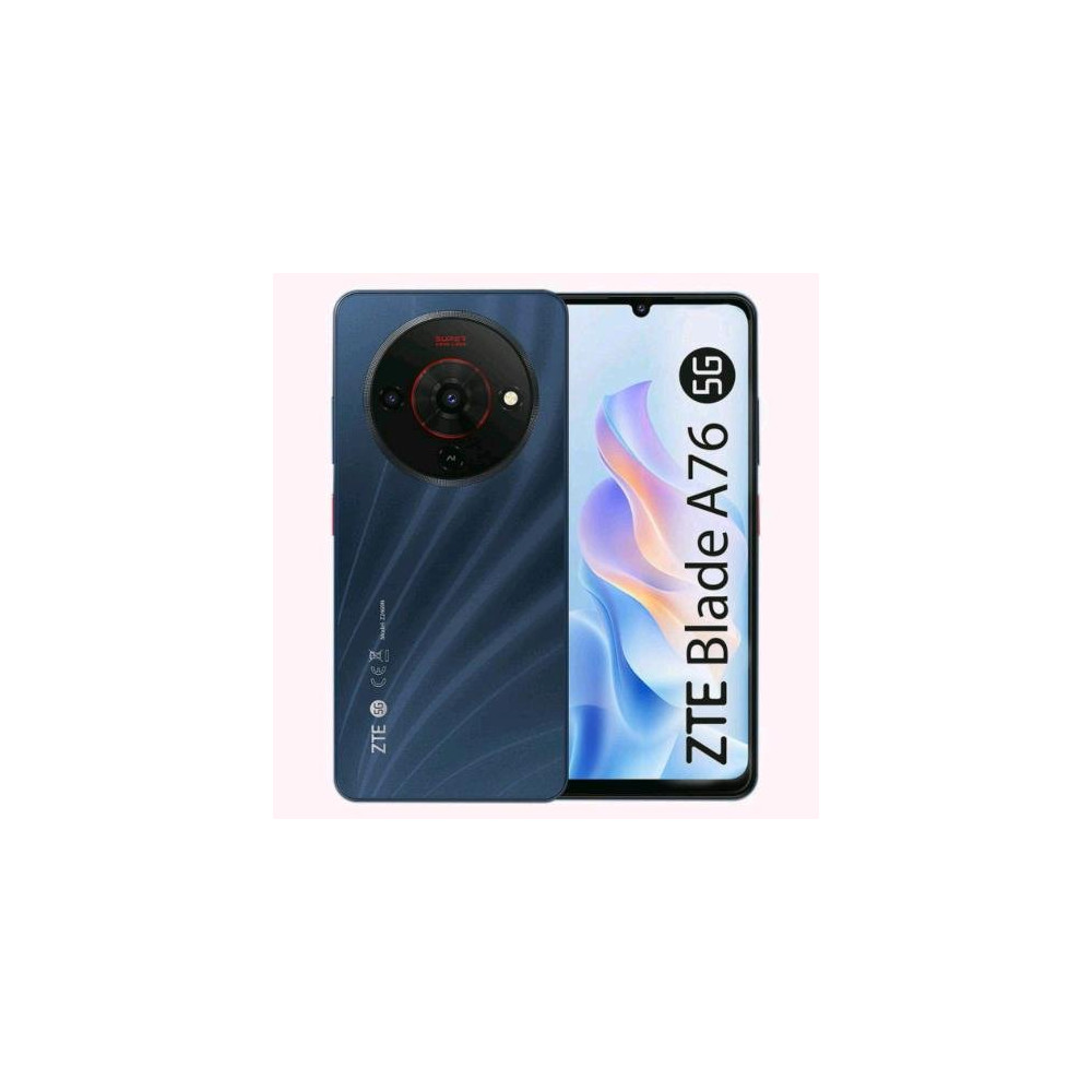 ZTE BLADE A76 5G DUAL SIM 6.75" OCTA CORE 128GB RAM 4GB 5G TIM STARDUST BLACK